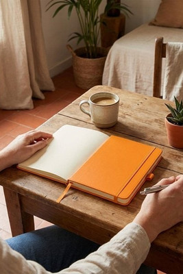 Marksman 107846 - Thalaasa ocean-bound plastic hardcover notebook