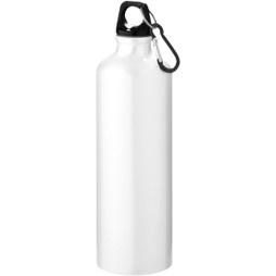 EgotierPro 100739 - Nachhaltige 770 ml Aluminium Trinkflasche mit Karabiner