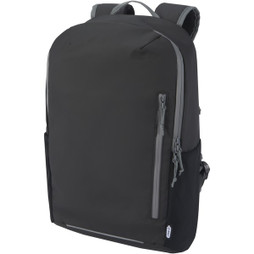 EgotierPro 130043 - Aqua GRS gerecyclede waterbestendige 15" laptoprugzak 21 l