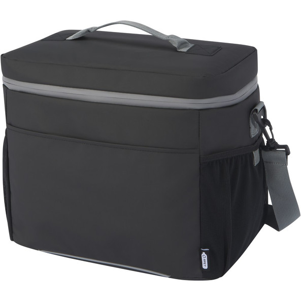 EgotierPro 130045 - Aqua 20-can GRS recycled water resistant cooler bag 22L