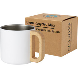 Seasons 100740 - Caneca Sustentável de Aço Inoxidável com Isolamento a Vácuo