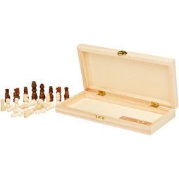 EgotierPro 104563 - Conjunto de xadrez em madeira "King"
