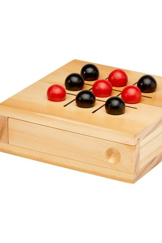 Strobus houten boter-kaas-en-eieren-spel - EgotierPro 104564