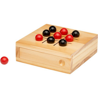 Strobus wooden tic-tac-toe game - EgotierPro 104564