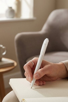 Marksman 107861 - Thalaasa ocean-bound plastic ballpoint pen (black ink)