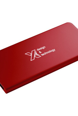 SCX.design 2PX016 - P15 5000 mAh Powerbank mit Leuchtlogo
