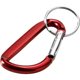 EgotierPro 104572 - Timor RCS recycled aluminium carabiner keychain