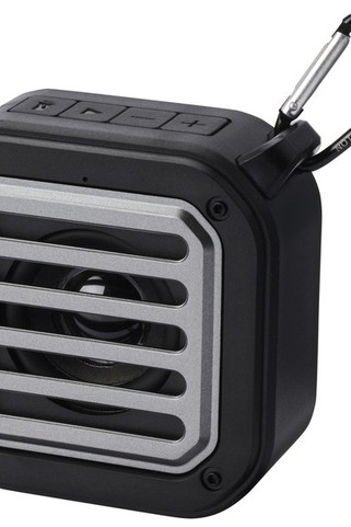 Nachhaltiger Solar-Bluetooth-Lautsprecher mit Karabiner - EgotierPro 124347