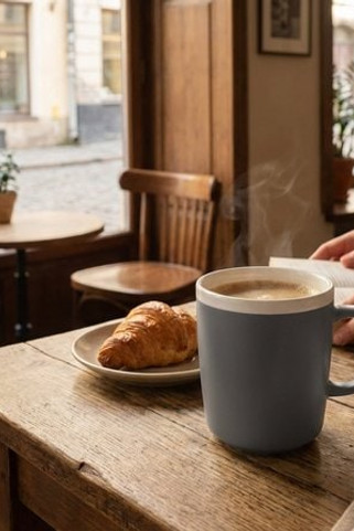 Lilio 310 ml ceramic mug - EgotierPro 100773