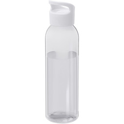EgotierPro 100777 - Sky  650 ml Sportflasche aus recyceltem Kunststoff