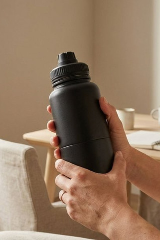 Dupeca 840 ml RCS certificeret termo vandflaske i rustfrit stål - EgotierPro 100787