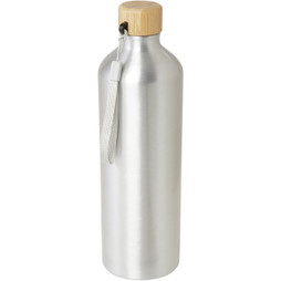EgotierPro 100796 - Eco-Friendly 1000ml Recycled Aluminum Water Bottle