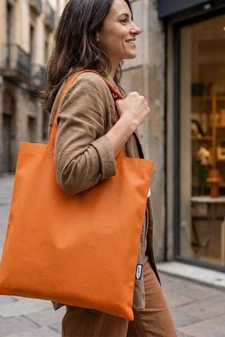 Zeus Non Woven große Tragetasche 6L aus GRS Recyclingmaterial 6 L - EgotierPro 130051