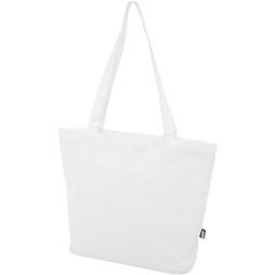 EgotierPro 130052 - Panama GRS recycled zippered tote bag 20L