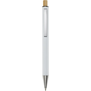 Cyrus recycled aluminium ballpoint pen (black ink) - EgotierPro 107875