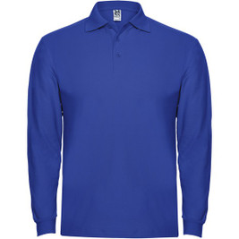 Roly R6635 - Estrella Langarm Poloshirt für Herren