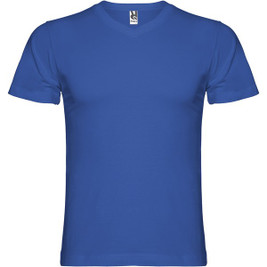 Roly R6503 - T-shirt Samoyedo à col en V et manches courtes pour homme