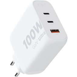 Xtorm 124392 - Xtorm XEC100 GaN² Ultra wandoplader 100 W
