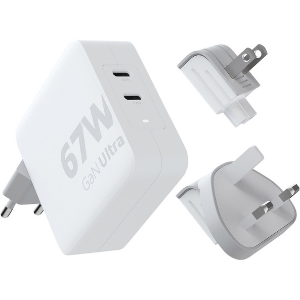Xtorm 124396 - Xtorm 67W GaN Ultra Reislader met Wereldwijde Compatibiliteit