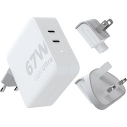 Xtorm 124396 - Xtorm 67W GaN Ultra Reislader met Wereldwijde Compatibiliteit