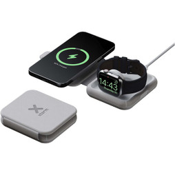 Xtorm 124404 - Xtorm XWF21 15W foldable 2-in-1 wireless travel charger