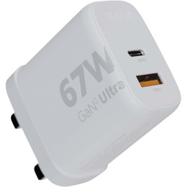 Xtorm 124407 - Xtorm XEC067G GaN² Ultra 67W wall charger - UK plug