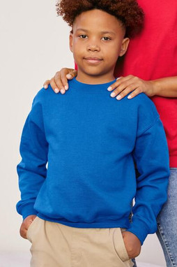 Gildan G18000B - Gildan Kids Long Sleeve Cotton-Poly Sweatshirt