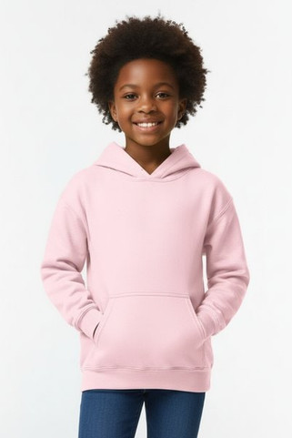 Gildan G18500B - Gildan Kids Regular Fit Hooded Sweatshirt