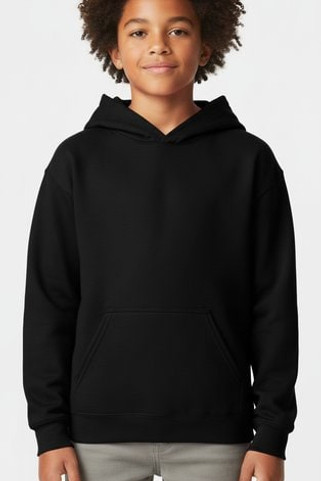Gildan GSF500B - Gildan Softstyle Kids Midweight Pullover Hoodie