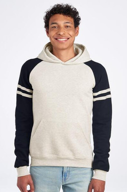 Jerzees J97CM - Jerzees NuBlend Classic Varsity Hooded Sweatshirt