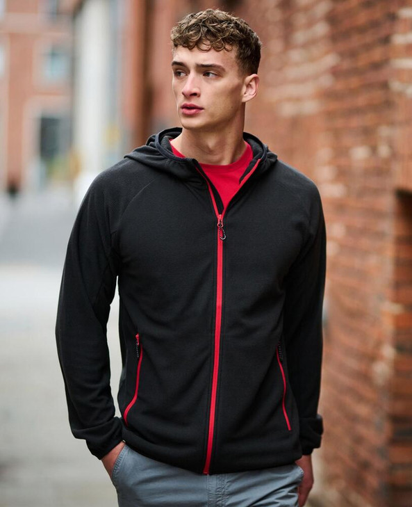 Regatta Professional RTRF690 - Regatta Men's Full Zip Hooded Fleece Jacket