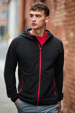 Regatta Professional RTRF690 - Regatta Mens Full Zip Hooded Fleece Jacket
