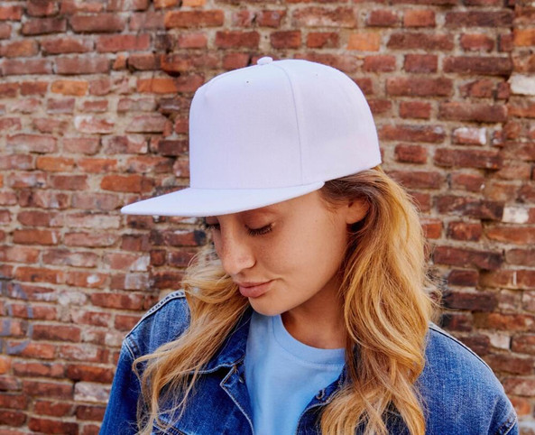 Atlantis ACSNFS - Atlantis Snap Back Flat Visor 5 Panel Cap Sustainable