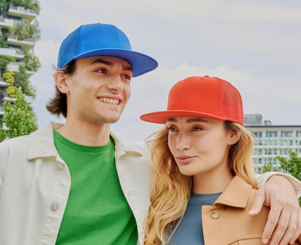 Atlantis ACSNMS - Eco-Friendly Atlantis 6 Panel Trucker Snapback Cap