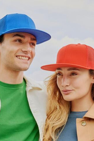 Atlantis ACSNMS - Eco-Friendly Atlantis 6 Panel Trucker Snapback Cap