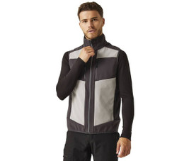 REGATTA RGA907 - Bodywarmer bicolore en Softshell