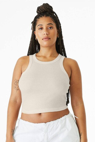 Bella+Canvas BE1019 - DAM MICRO RIB RACER TANK