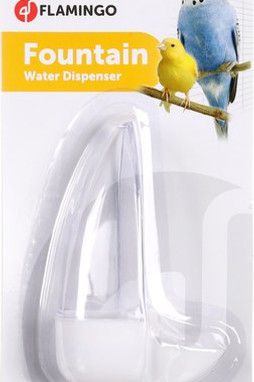 Flamingo f-100220 - Distributeur automatique deau et daliments Miki Demi-rond