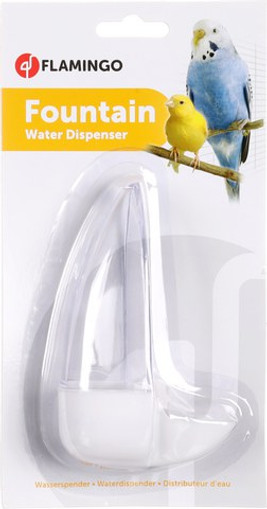 Flamingo f-100220 - Distributeur automatique d'eau et d'aliments Miki Demi-rond