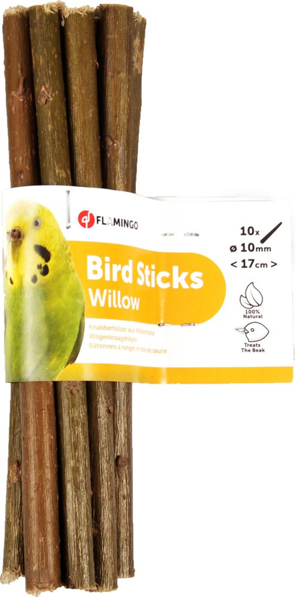 Flamingo f-100107 - Bâtonnets de Saule pour Perroquets Gourmands