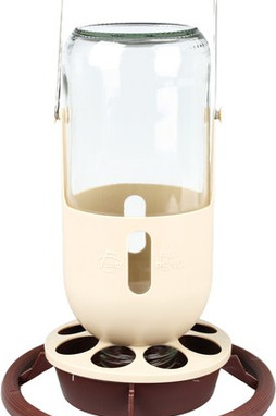 Flamingo f-100774 - Distributeur dEau et Nourriture pour Oiseaux avec Support