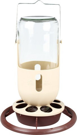 Flamingo f-100774 - Distributeur dEau et Nourriture pour Oiseaux avec Support