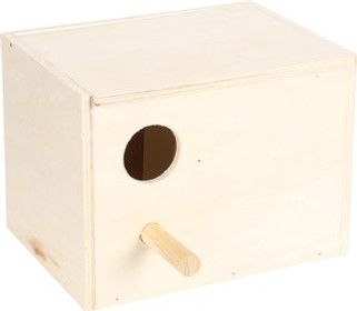 Flamingo f-100811 - Nid délevage Horizontal Perruches - Bois