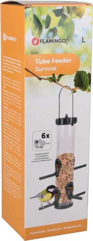 Flamingo f-100765 - Mangeoire silo Transparent