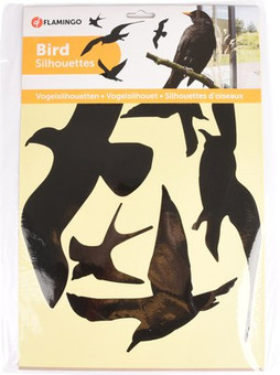 Flamingo f-101770 - Bird Safety Window Silhouette Stickers