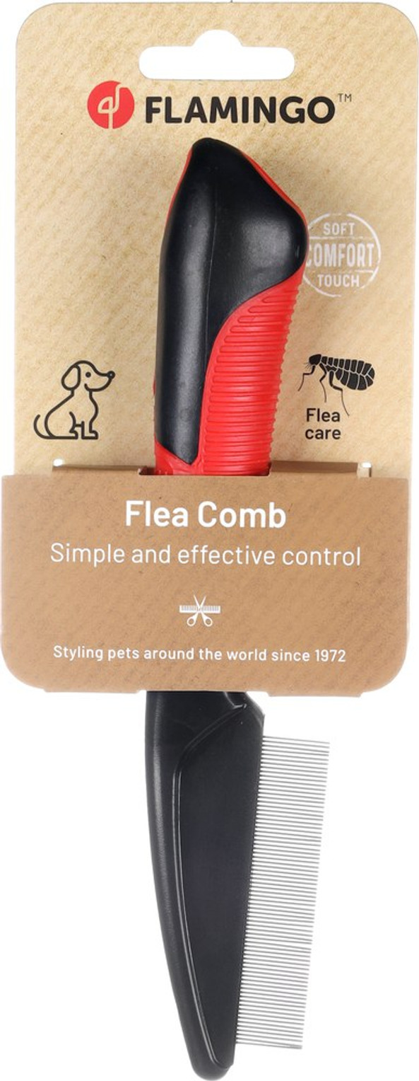 Flamingo f-1030225 - Peigne à puces Premium Care