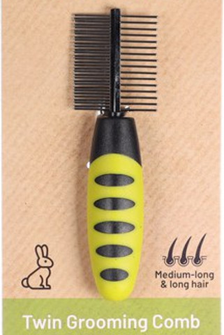 Flamingo f-1030213 - Peigne Double face Rongeur Premium Care