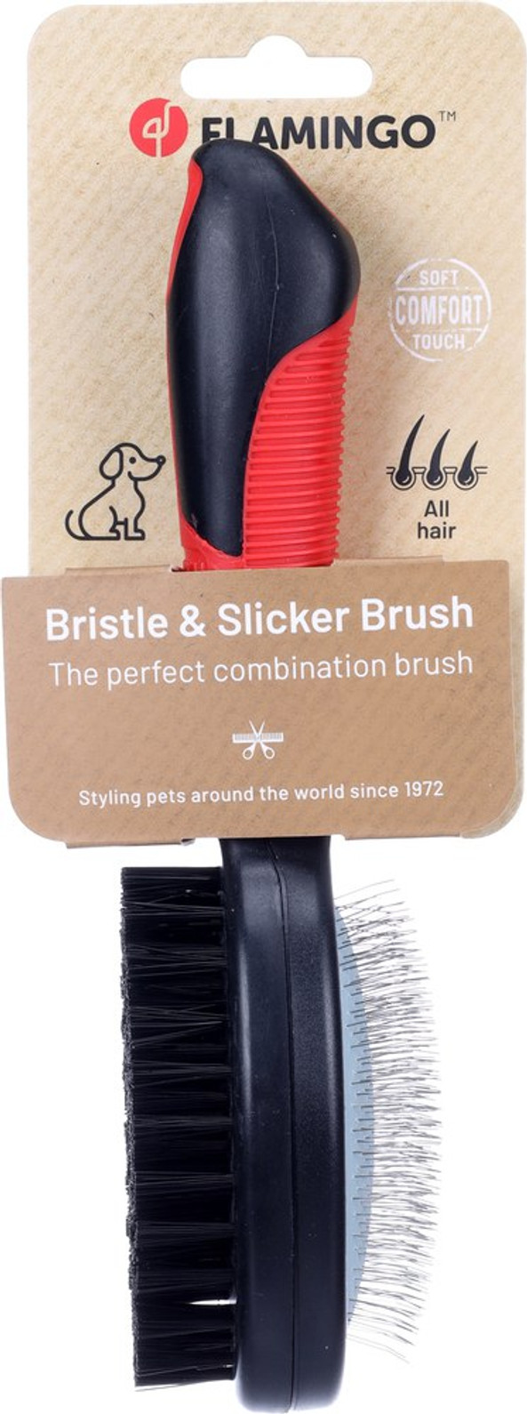 Flamingo f-1030258 - Brosse & Brosse carde Premium Care