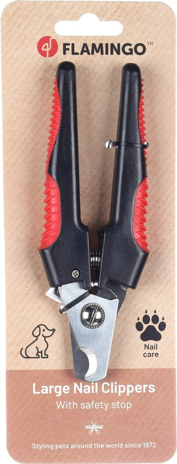 Flamingo f-1030253 - Coupe-Ongles Sécurisé pour Chiens Professionnel