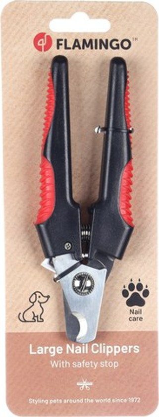 Flamingo f-1030253 - Professional Dog Nail Clippers with Safety Guard